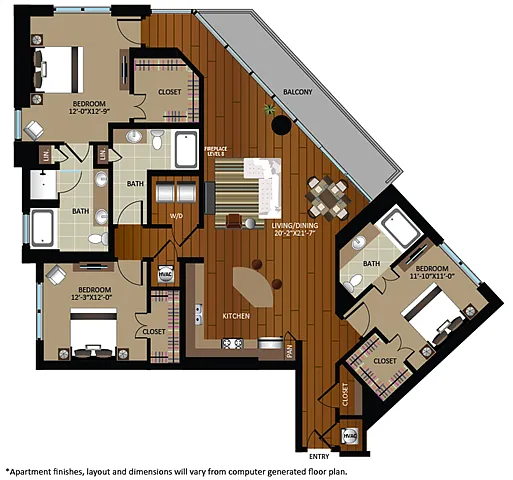 Floor plan C1