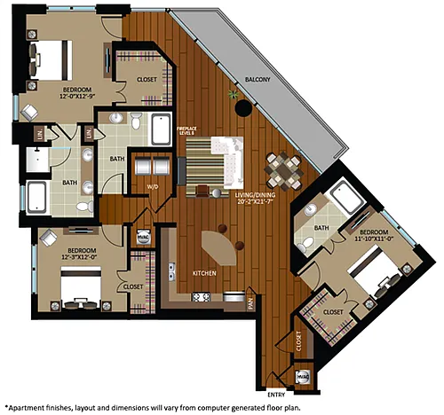 Floor plan C1