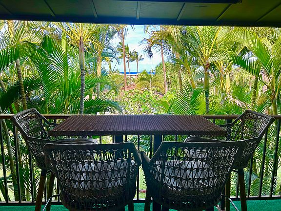 View from upper lanai