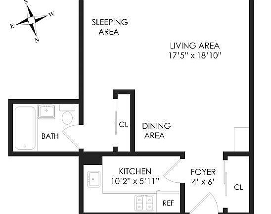 5th image of 340 E 80th St APT 5A