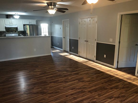 The view as you enter the front door