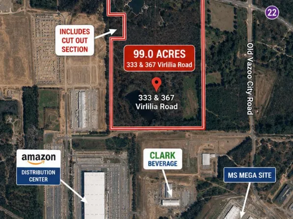 333 & 367 Virlilia Rd, Canton, MS 39046