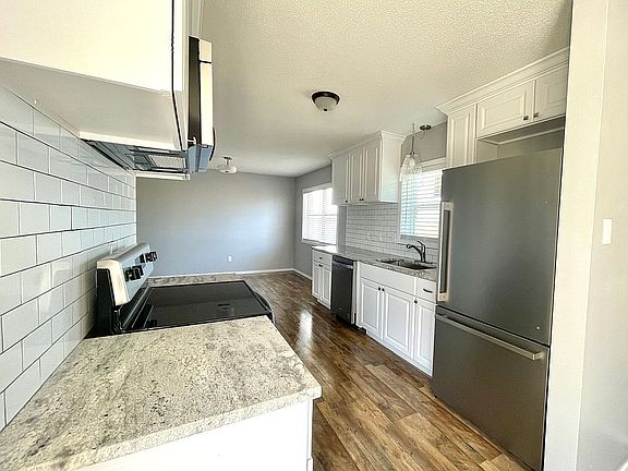 Kitchen from carport door
