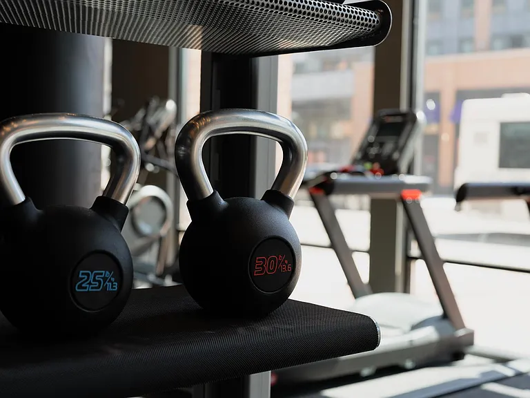 Fitness Center with Cardio & Strength Training Area