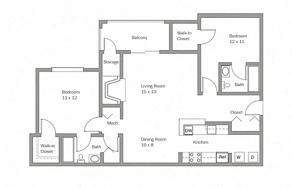 Floor plan Capstan