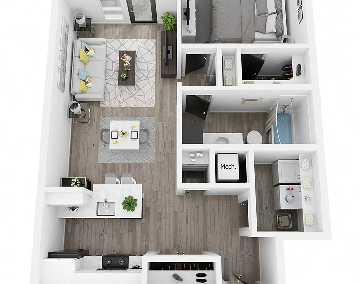 Uptown Square Apartments — Photo 49