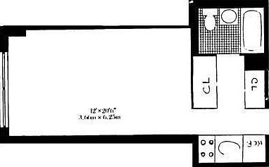 2nd image of 347 W 57th St APT 4BB