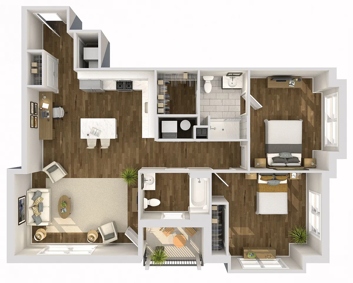 Floor plan 2208