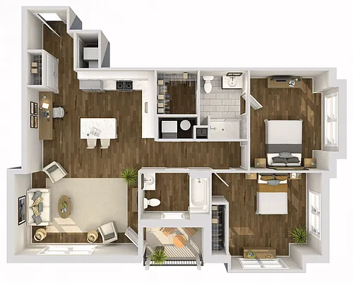 Floor plan 2208