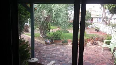 living-room slider to porch and patio