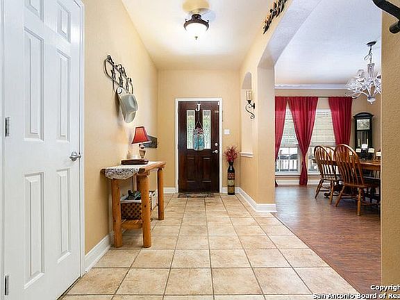 Front door, hallway