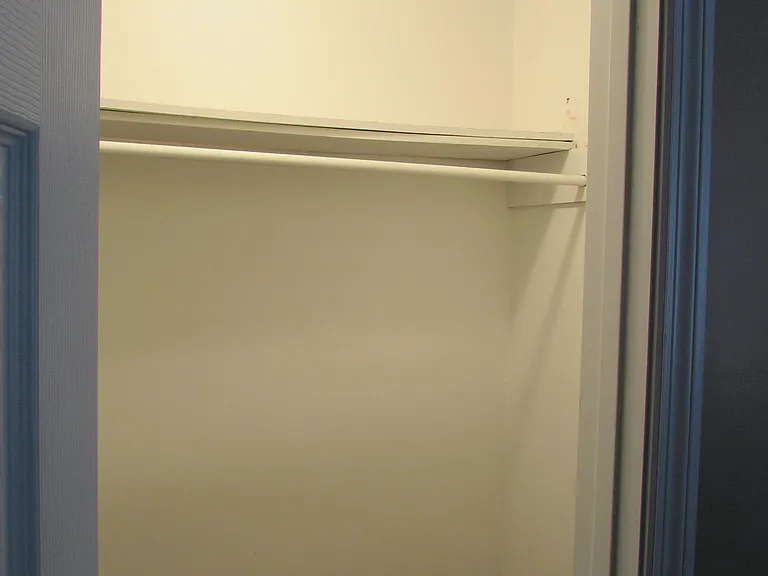 Spacious bedroom closet