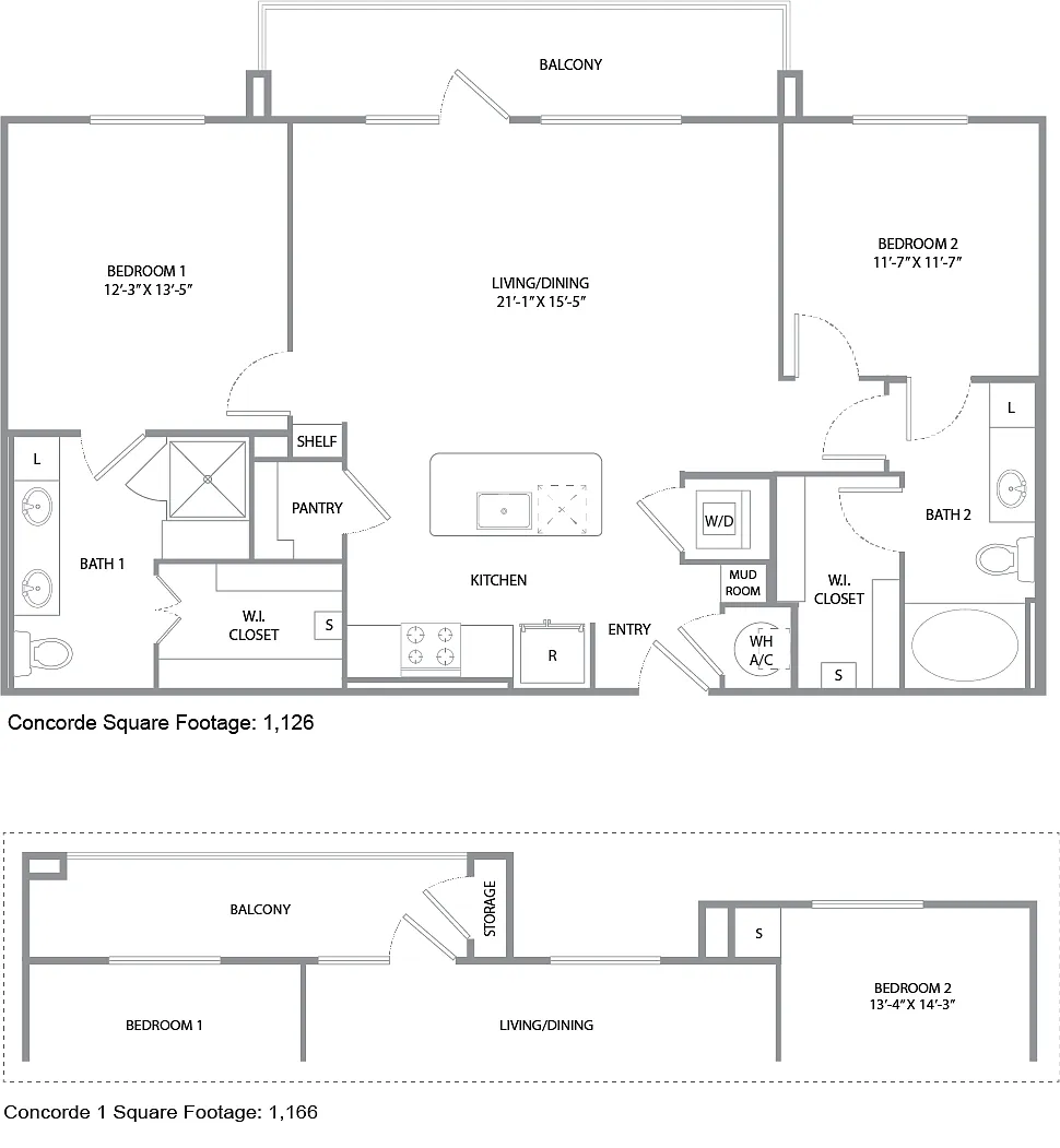 Floor plan Concorde