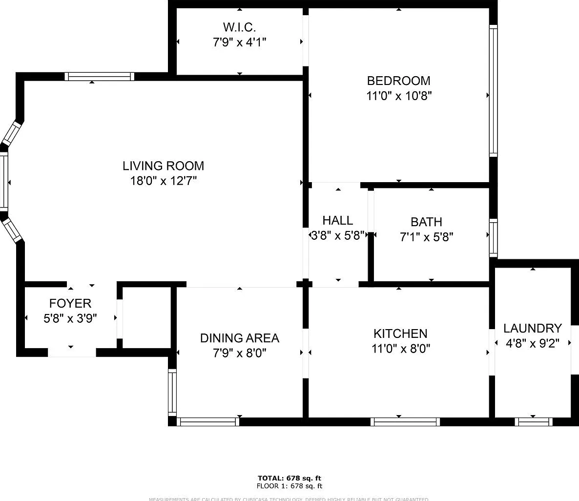Signal Hill 1-Bedroom Back House with Side Yard, Patio & Washer/Dryer Hookups — Photo 3