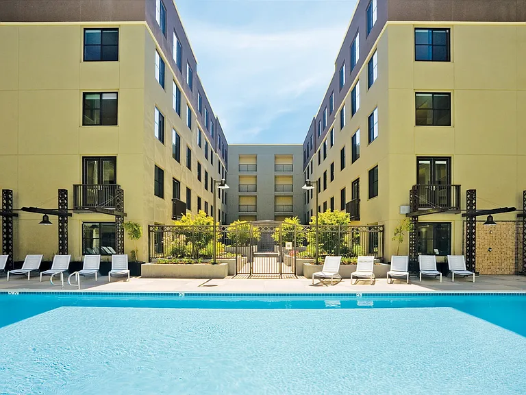 Check out our temperature controlled lap pool and spa with tanning ledge