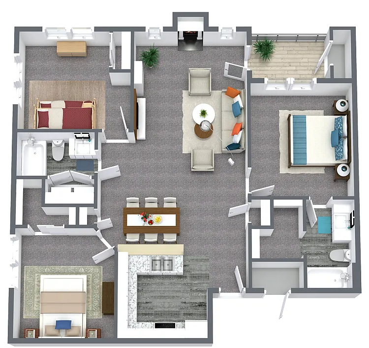 Floor plan Connor Signature