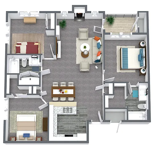 Floor plan Connor Signature