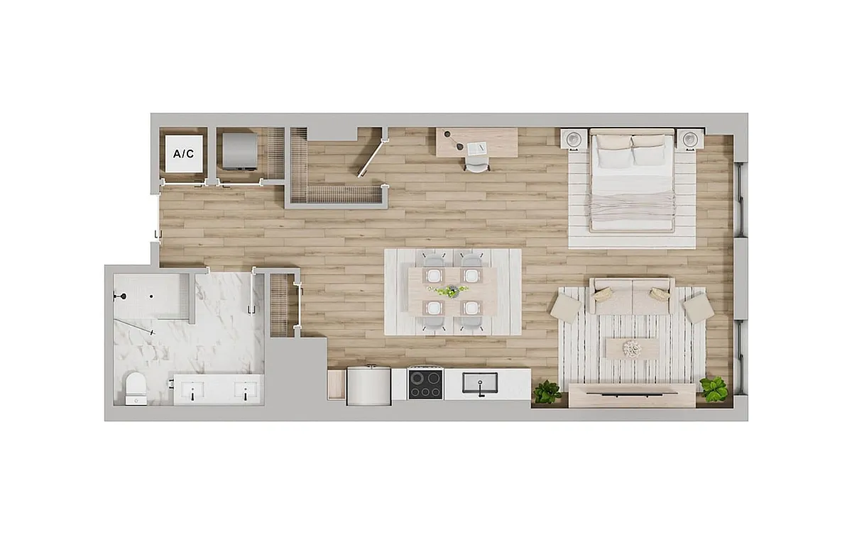 Floor plan Aster C