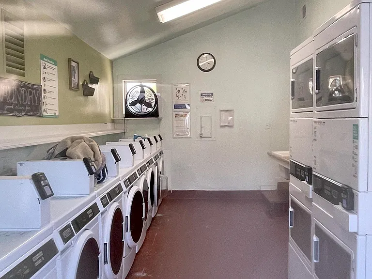 Onsite laundry facility