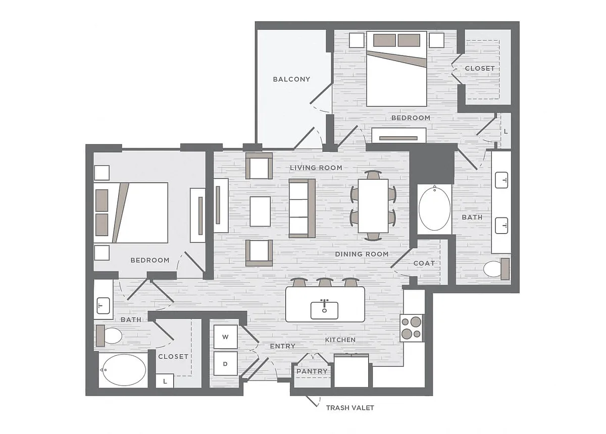 Floor plan B3