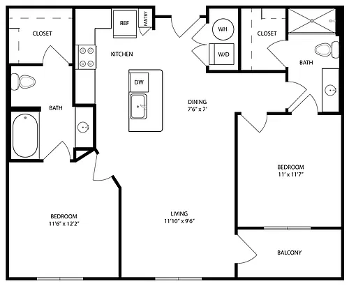 Floor plan Piestewa