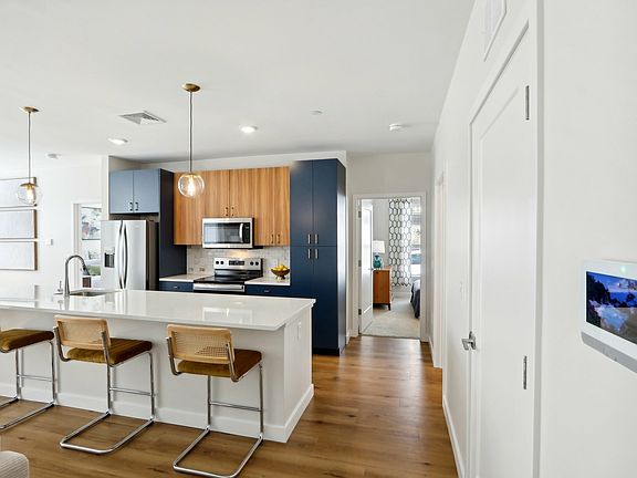 Model Room Hall and Kitchen