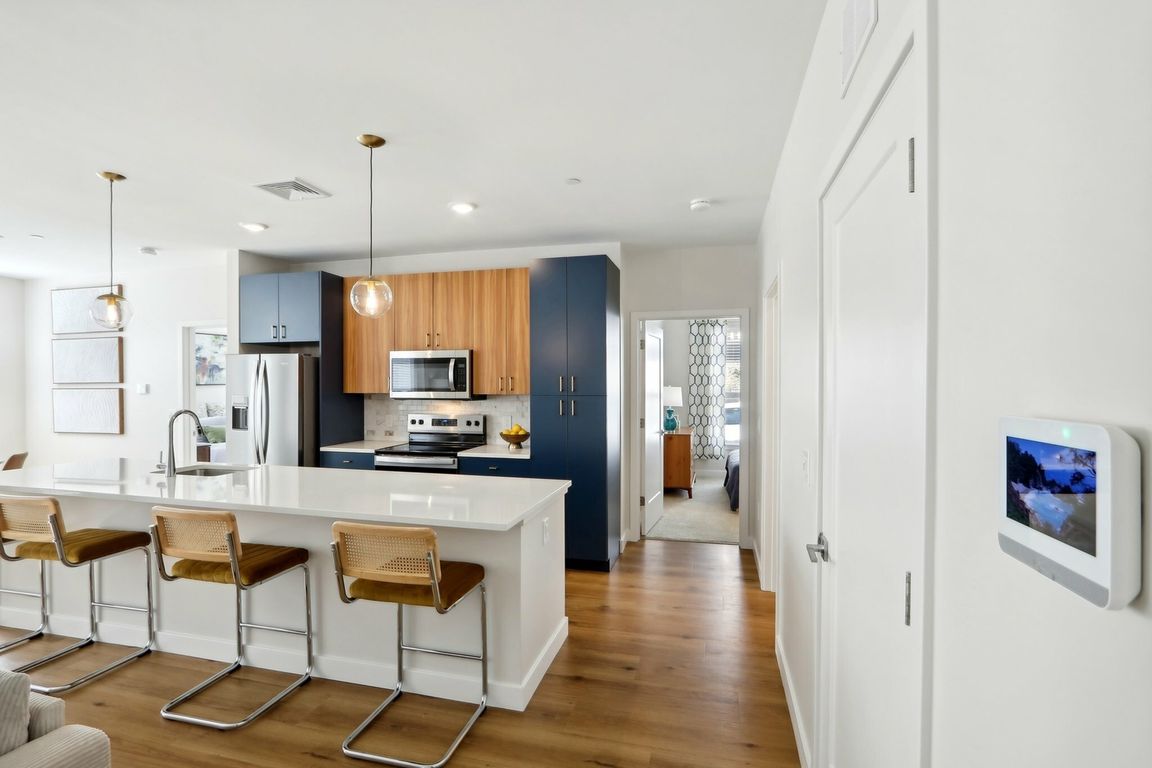 Model Room Hall and Kitchen
