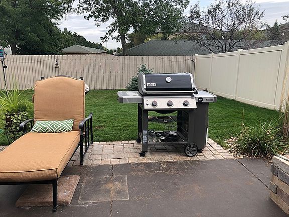 BBQ area large outdoor space