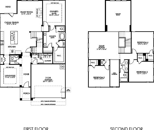 The Fairmont floorplan is 2,724 square feet with 4