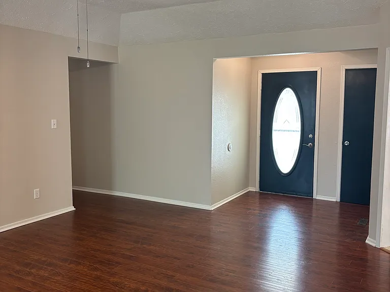 Entry and living room