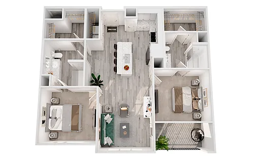 Floor plan B1