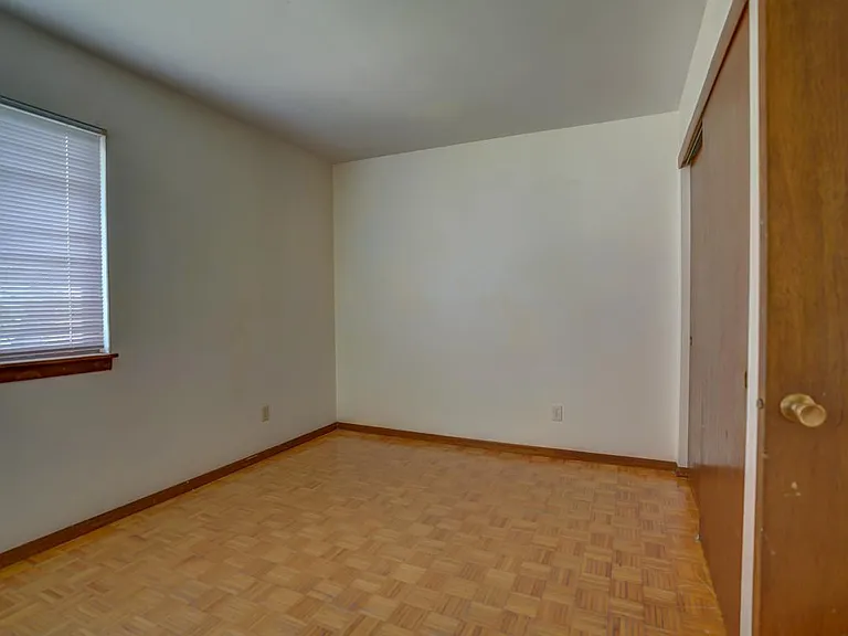 Master bedroom with 2 closets