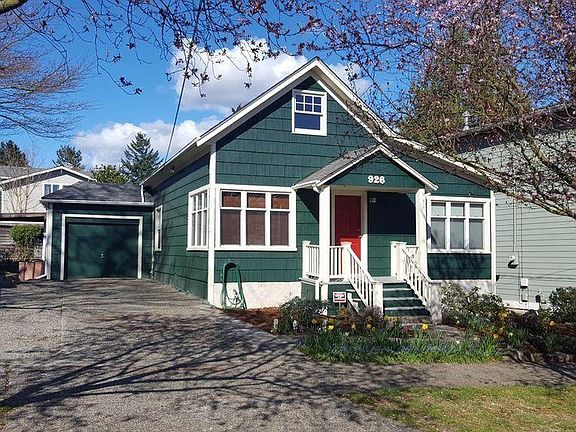 Front drive way parking and garage