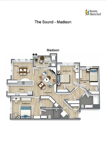 Floor plan The Madison
