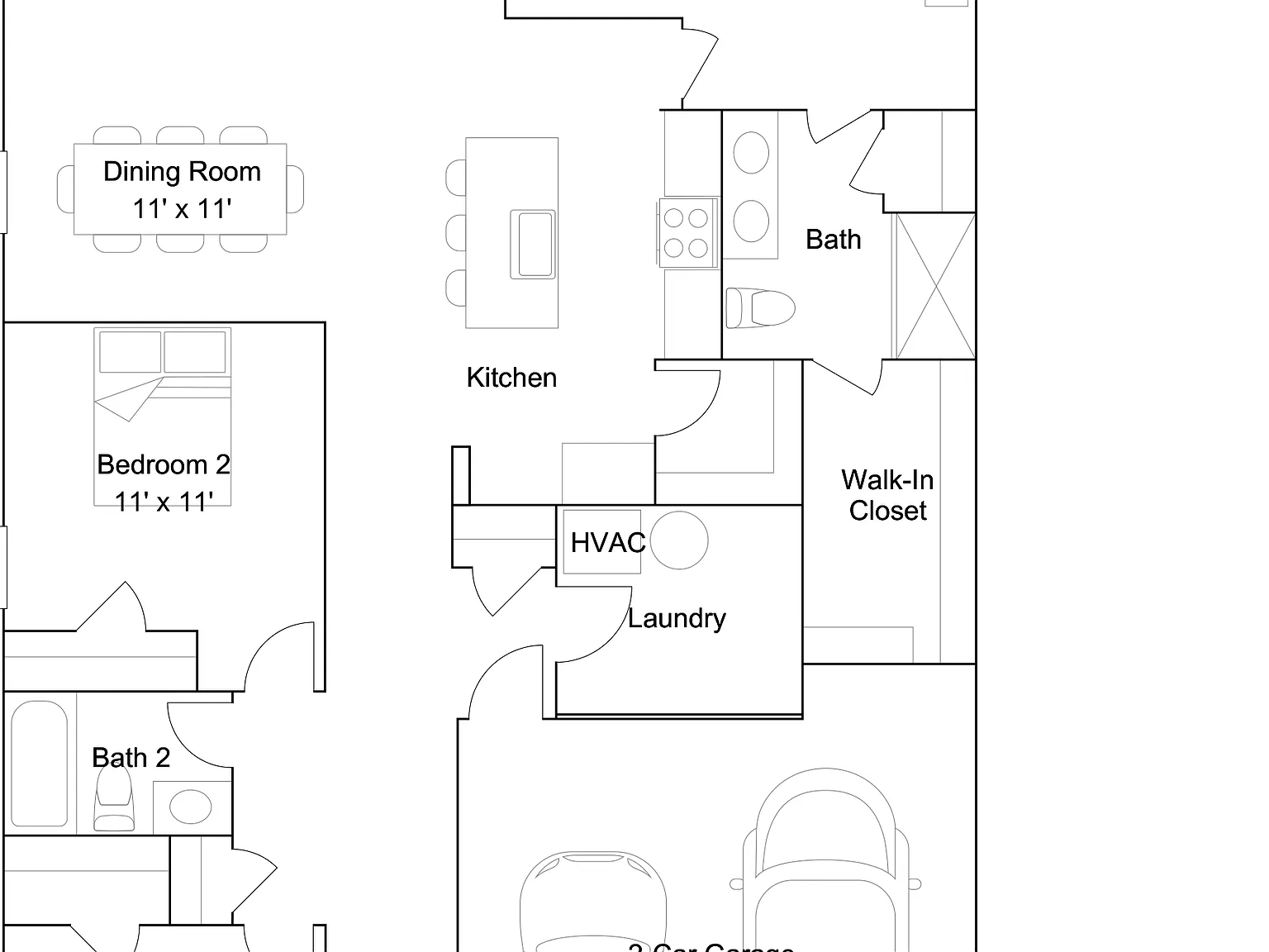 3 bed, 2.0 bath, 1676 sqft, $1,845 — Photo 2
