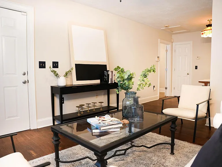 Living room when you first walk in the front door