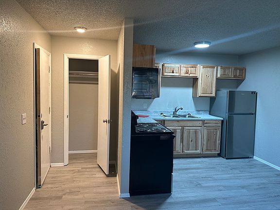 Entryway ,coat closet and kitchen