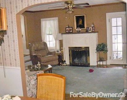 View into Living Room from Dining Room