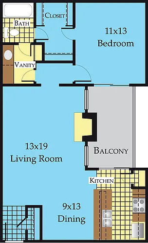 Floor plan A2