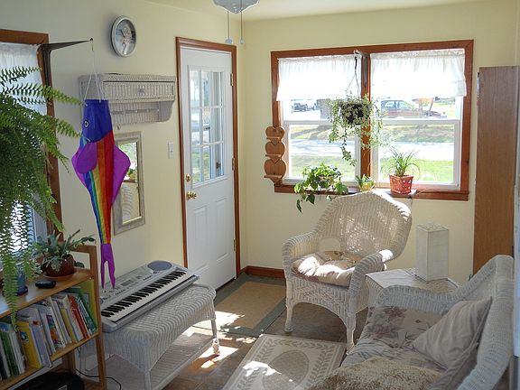 Enclosed front porch