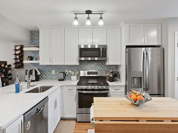 Gas cooking and custom backsplash