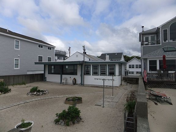 ocean side of the home