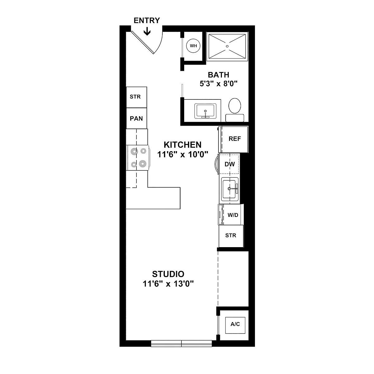 Floor plan 0X1-323
