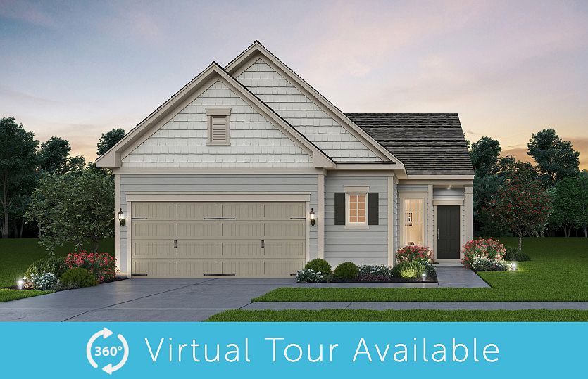 Passport Exterior Rendering - Elevation 1 at Montebello in Sterling, VA.