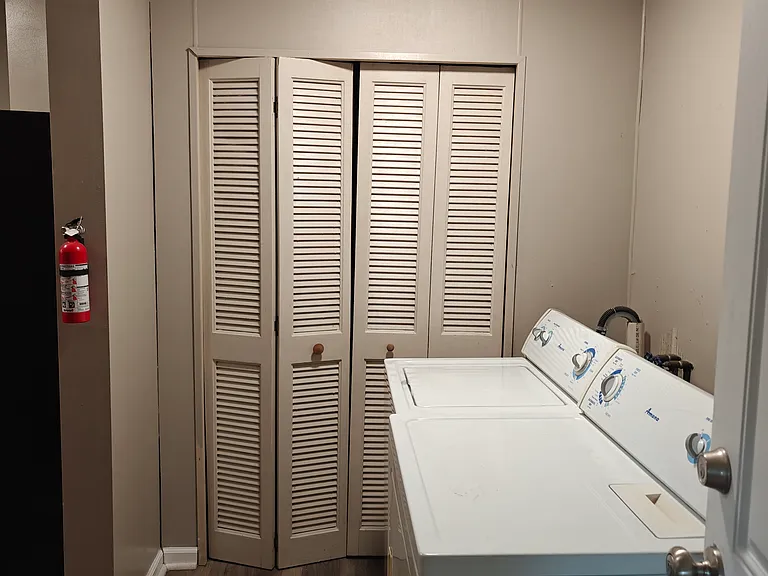 First floor laundry room