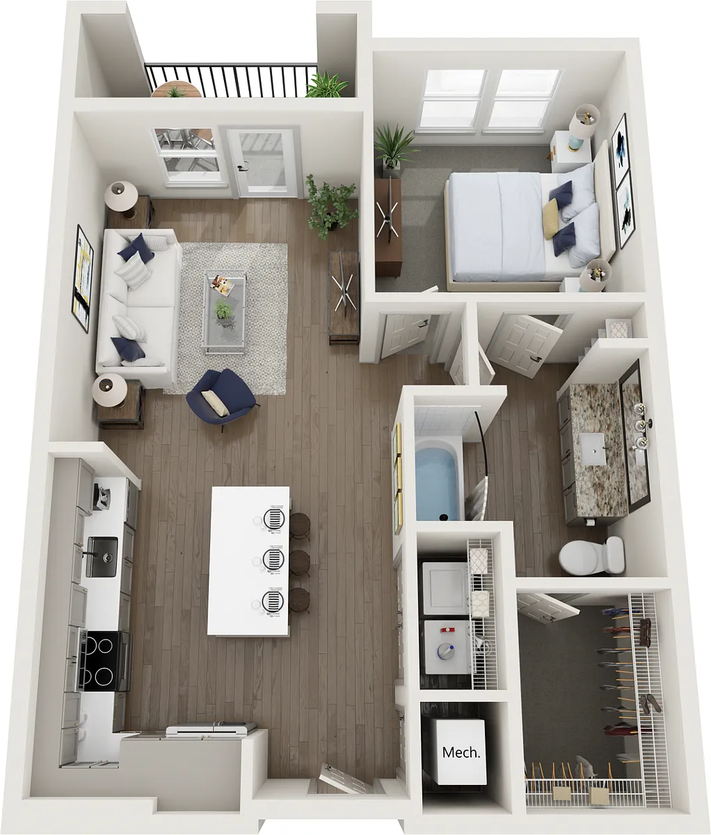 Floor plan A1-Aster