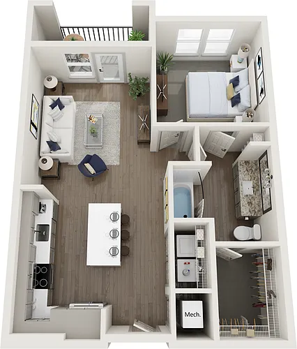 Floor plan A1-Aster