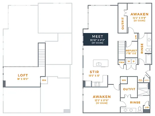 Floor plan B3M