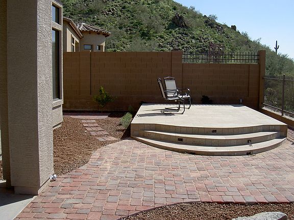 Raised deck 