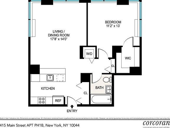 2nd image of 415 Main St #Penthouse 1b